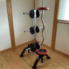 ダンベルプレートラック