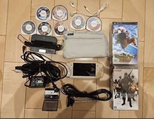 SONY PSP-3000 本体 パールホワイト まとめ売り (k026400) 竹橋