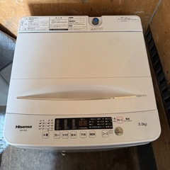 Hisense 5.5kg 洗濯機 2021年製 美品✨