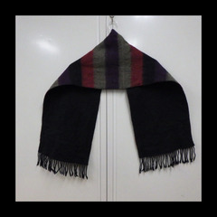 マフラー ウール100% CASHIMERE 併売の画像