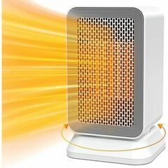 在庫処分⭐セラミックヒーター ファンヒーター 電気 小型 3秒速...