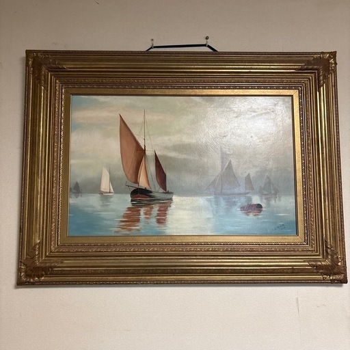 絵画、洋画、アンティーク額縁　　