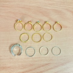 💍指輪12個セット 新品未使用💍の画像
