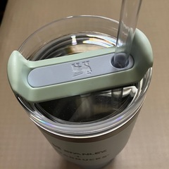 【値下げ】未使用スターバックス3WAYステンレスタンブラーSTANLEYミントグリーングラデーション591mlの画像