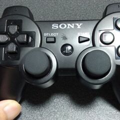 PS3　純正コントローラー　訳あり　CECHZC2J　ブラック