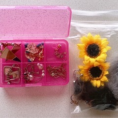 イヤリング,ネックレス,トートバッグの画像