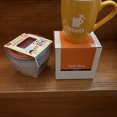 小皿やコップの画像