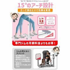 大特価⭐️レッグスライド 内転筋・骨盤底筋・大臀筋強化 静音 折りたたみの画像