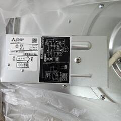 未使用 中間取付形ダクトファン 低騒音オール金属タイプ 三菱電機 MITSUBISHI ダクト用換気扇 中間取形ダクトファン V-23ZMK2の画像
