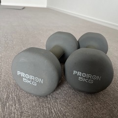ダンベル　5kg ２つの画像