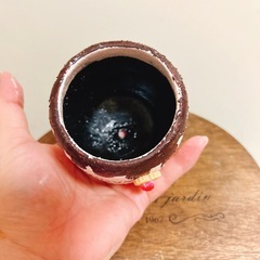 ✨SALE✨ No.58リメイク鉢植木鉢ハンドメイドの画像