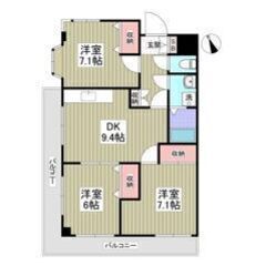 💚💛フリーレント1ヶ月付き💛💚スーパーコンビニ徒歩圏内🎶角部屋✨...