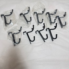 新品　金属製フック 9個