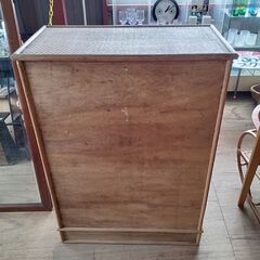 レトロ ラタン チェスト 籐家具 収納 ナチュラル　/MJ-1155 2Fの画像