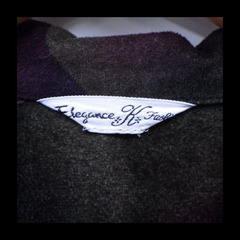 平成 レトロ 古着 ベロア調 90's シャツ ジャケット ブラウス 金色ボタン おしゃれ 秋 併売の画像