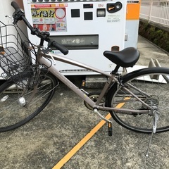 Top Valu Select/27インチシティサイクル/灰色/...