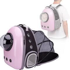 PETTOM 猫 キャリー リュック 宇宙船 拡張 カプセル 猫 キャリーバッグ 倒産品　まとめ売り　ネット商材　アマゾン引き上げ商品　メルカリ　副業の画像