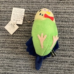 【新品・タグ付き】MONO COMME CA ★ セキセイインコ ぬいぐるみ の画像