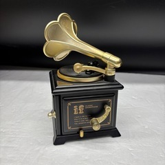 636 畜音機型オルゴール付 小物入れ ※浜田省吾の画像