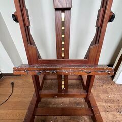 油絵用のイーゼル①　※2台出品していますの画像