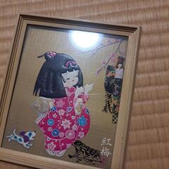 紅梅　額いりの画像