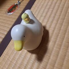 アヒルの親子貯金箱