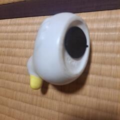 アヒルの親子貯金箱の画像