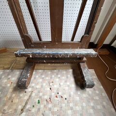 油絵用のイーゼル②　※2台出品していますの画像