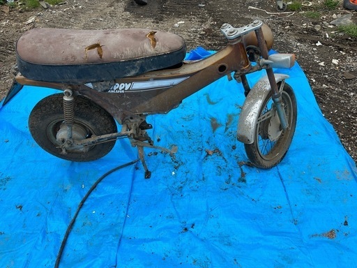 引き取り決めましたヤマハ　ジッピー　405　部品取り専用
