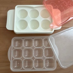 離乳食　小分けトレー　2個の画像