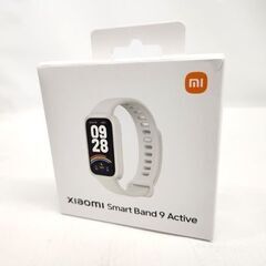 Xiaomi スマートバンド Smart Band 9 Active アクティブ ホワイト スマートウォッチ シャオミ 札幌市 平岸店の画像