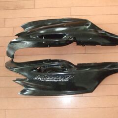 マジェスティ125　キャブ車　ボディーカバー　黒　サイドカバー　...
