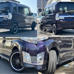 ⭐️車検2年付⭐️H25年　タントカスタムX パワースライドドア　バックカメラ　ナビ　ETC キーフリー　Bluetoothオーディオの画像