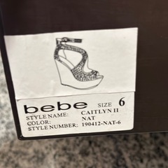 Bebe  ヒールサンダルの画像