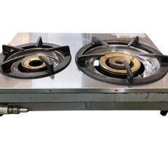 ☆2022年製 マルゼン ガステーブルコンロ 都市ガス用 2口ガステーブル
