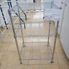 ★ジモティ割あり★  スチールラック シルバー H78.5×D3...