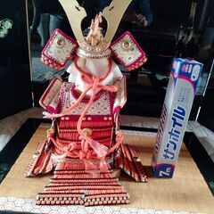 端午の節句　兜飾り　お値打ちにゆずりますの画像