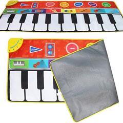 知育玩具 室内遊び 音楽マット ピアノ おもちゃ こども 8種楽器 録音 再生の画像