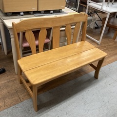 S127 ⭐ 天然木ベンチ 木製 ベンチ椅子 幅105cm USED