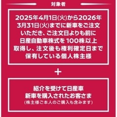 日産自動車を新車で購入予定の方の画像