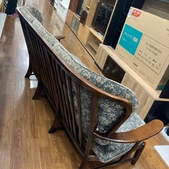 3人掛けソファー　karimoku WC6303-K コロニアル　36,300円の画像