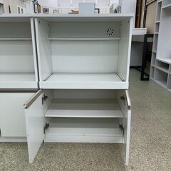 レンジ台　小　白　TJ11473の画像