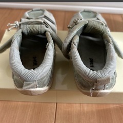キッズ　ベビー　サンダル　14cm グリーン　petit main プティマインの画像
