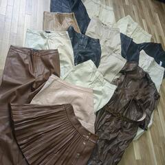 ZARA ザラ フェイクレザー パンツ 大容量 16点セット ま...