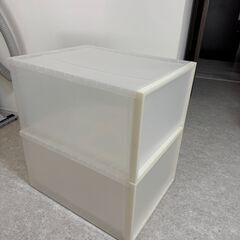 【0円】衣装ケース② 2個セットの画像