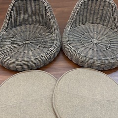【美品】桜屋工業 CHERRY チェリー 座椅子 RA-804 2脚セットの画像