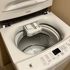 中古 洗濯機 ハイアール 4.5kg -W 2020年～2021年製 ホワイト