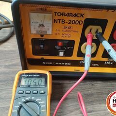 ●【中古】日動工業 TORAPACK トラパック 降圧専用トランス NTB-200D　動作確認OKの画像