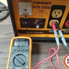 ●【中古】日動工業 TORAPACK トラパック 降圧専用トランス NTB-200D　動作確認OKの画像