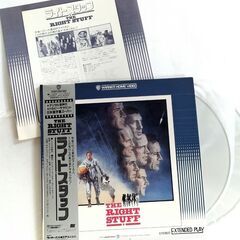 ★レーザーディスク 映画 4種 ★  ライトスタッフ　　他 ★の画像